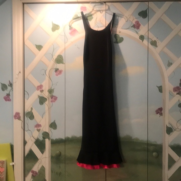 Joseph Ribkoff Dresses & Skirts - Joseph Ribkoff black dress with hot pink trim